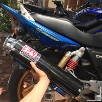 Pô yoshimura carbon bóng