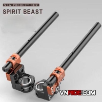 Ghi đông clip on cnc loại 2 SPIRIT BEAST