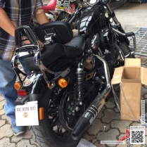 Baga tựa lưng gấp gọn cho Harley IRON 883 / FORTY-EIGHT (48) / Sportster 1200 CUSTOM