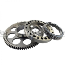 Bộ đĩa đề + đế đề + bi đề DUCATI 848 999 1198 1098 (chính hãng AHL)