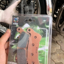 Má phanh (bố thắng) trước xe moto Elig Brake Pads (Sintered EM120)