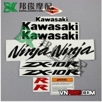 Decal dán xe ZX10R