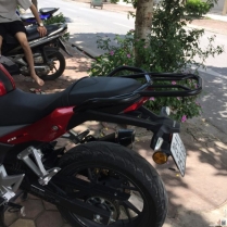 Tay xách sau Honda CB190R- CBF190 mẫu 2