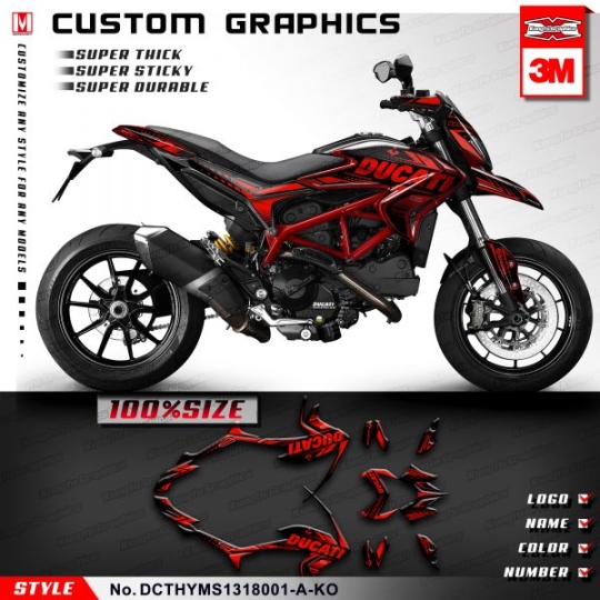 Ducati Hypermotard 821 độ khoác áo mới đẳng cấp tại xưởng độ Thái Lan