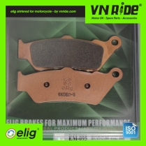 Má phanh (bố thắng) trước xe moto Elig Brake Pads (Sintered EM095)