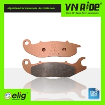 Má phanh (bố thắng) trước xe moto Elig Brake Pads (Sintered EM053)