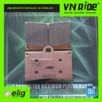 Má phanh (bố thắng) trước xe moto Elig Brake Pads (Sintered EM004)