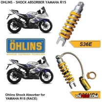 Phuộc sau Ohlins chính hãng cho R15